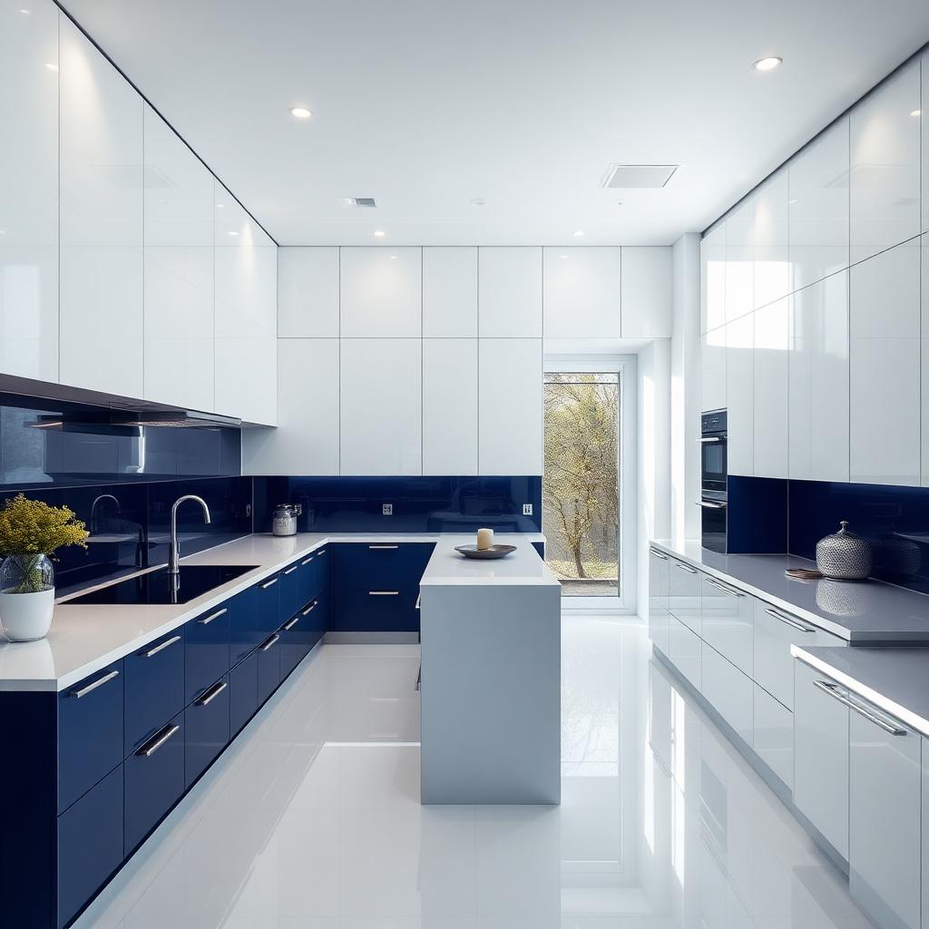 Immaculate modern kitchen cleaned by NorthStone